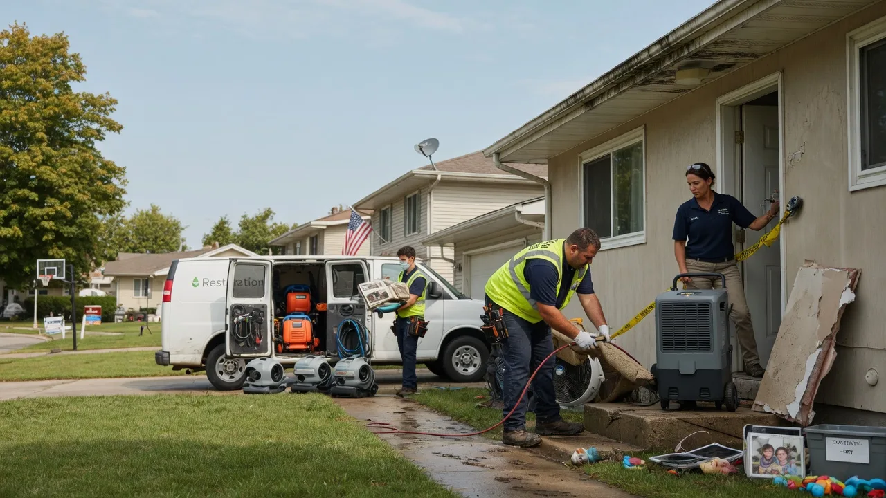 Water Damage Restoration in Rock Island, IL near me